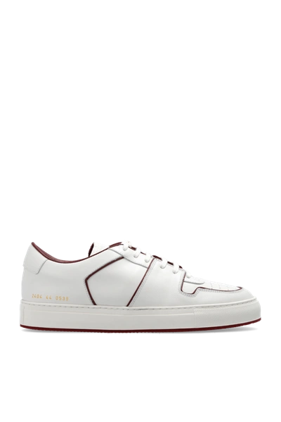 Shop Common Projects White ‘decades Low' Sneakers In New