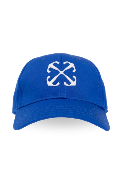 Shop Off-white Blue Baseball Cap In New