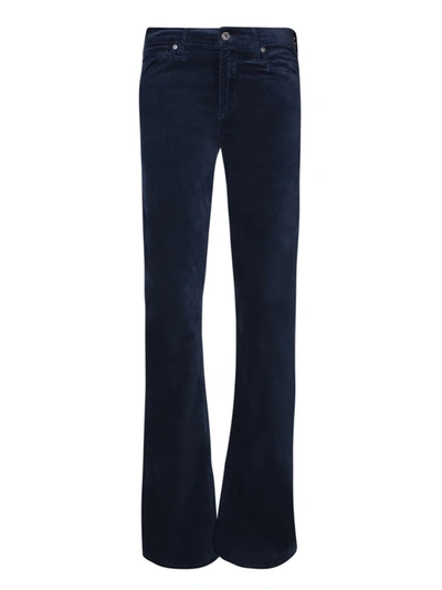 Shop 7 For All Mankind Trousers In Blue