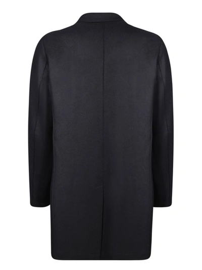 Shop Harris Wharf London Coats In Black