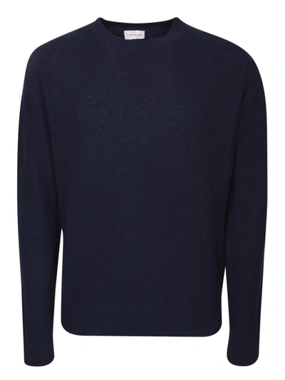 Shop Moncler Knitwear In Blue