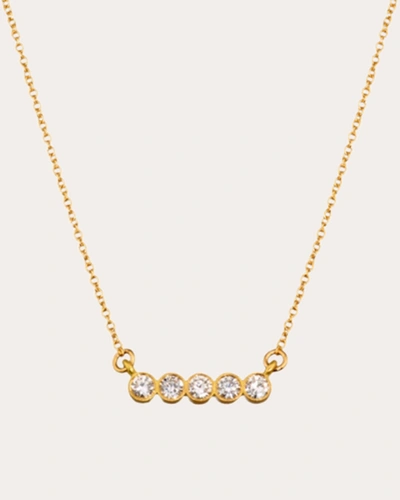 Elizabeth Moore Women's Circle Of 5ths 18k Gold Diamond Pendant Necklace In Gold