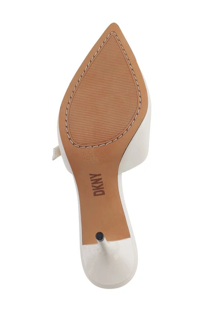 Dkny Mule Pump In Egg Nog