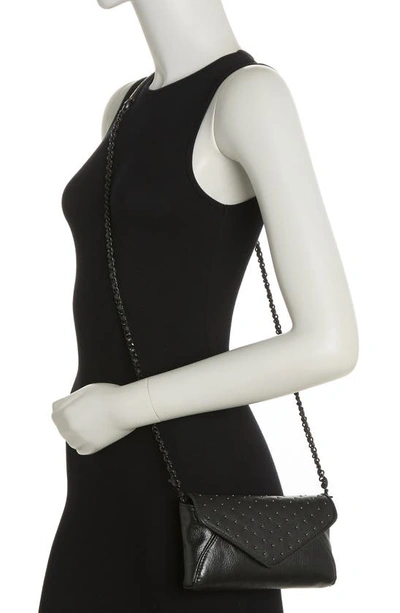 Shop Aimee Kestenberg Juliet Convertible Clutch In Black Microstud