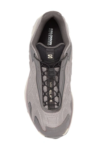 Shop Salomon Xt Slate Advanced Sneaker In Gull/ Mnscap/ Pewt