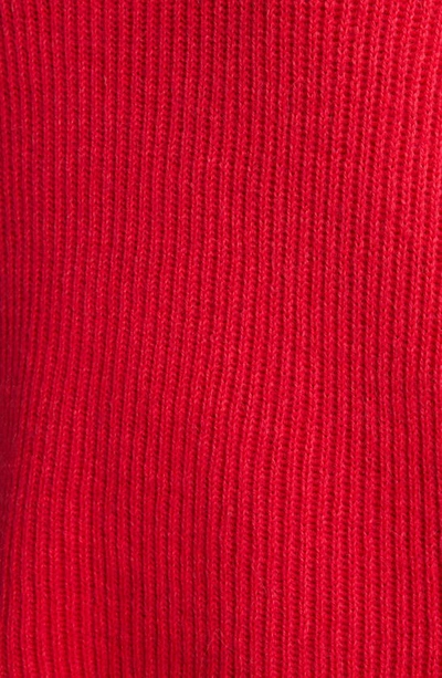 Shop Closed Funnel Neck Sweater In Fiery Pink