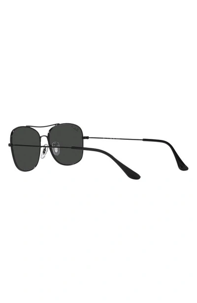 Shop Ray Ban 57mm Polarized Pillow Sunglasses In Black