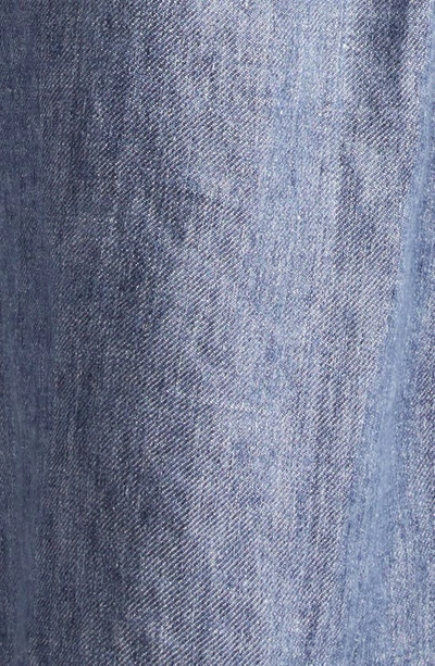 Twp Rancher's Daughter Denim Snap-up Shirt In Medium Indigo