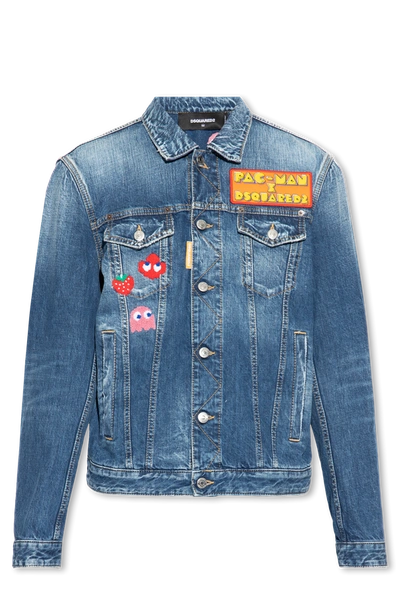 Shop Dsquared2 Blue X Pac-man™ In New