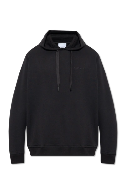 Shop Burberry Black ‘marks' Sweatshirt In New