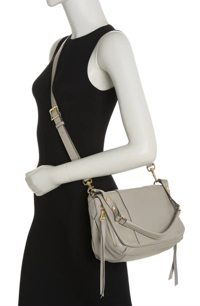 Shop Aimee Kestenberg Corfu Convertible Shoulder Bag In Steel Grey
