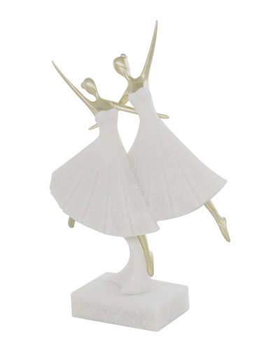 Peyton Lane Decorative Ballet Sculpture In Cream