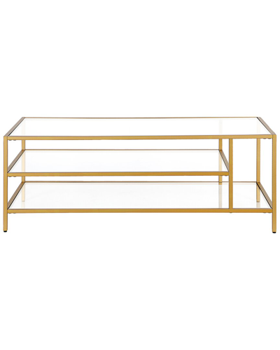 Shop Abraham + Ivy Winthrop 46in Rectangular Coffee Table With Glass Top