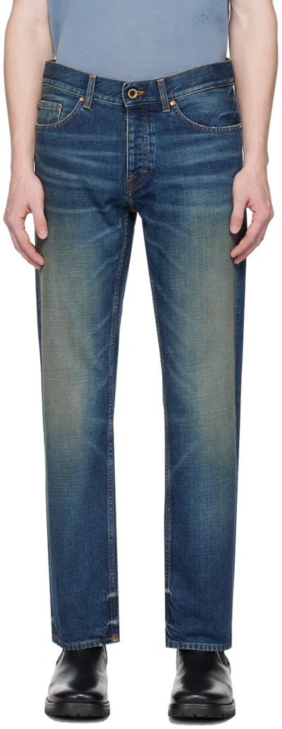 Shop Tiger Of Sweden Blue Marty Jeans In 21f- Medium Blue
