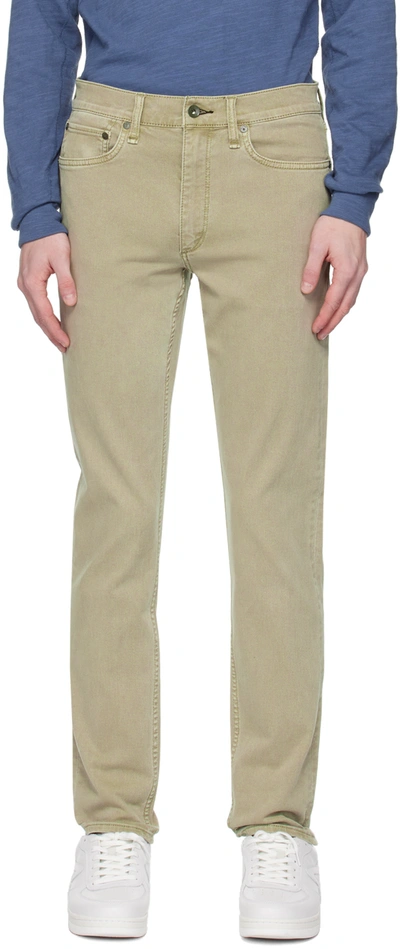 Shop Rag & Bone Gray Fit 2 Jeans In Oak