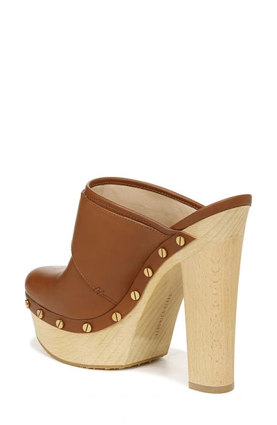 Veronica Beard Women's Alek Slip On Studded High Heel Clogs In Hazelwood