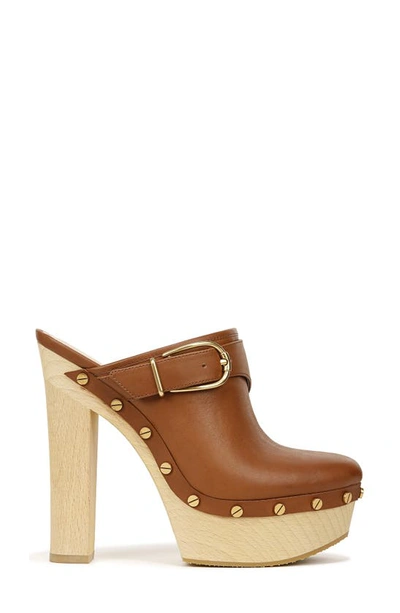 Veronica Beard Women's Alek Slip On Studded High Heel Clogs In Hazelwood