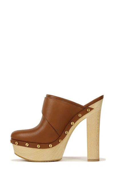 Veronica Beard Women's Alek Slip On Studded High Heel Clogs In Hazelwood