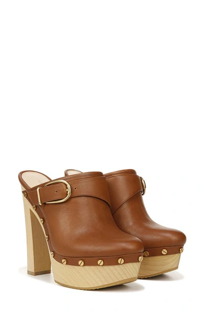 Veronica Beard Women's Alek Slip On Studded High Heel Clogs In Hazelwood