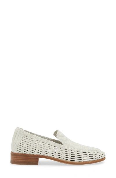 Shop Rag & Bone Sid Woven Loafer In Antique White