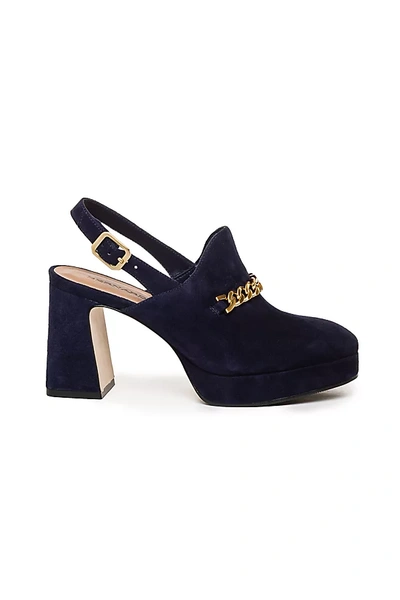 Shop Bernardo Napa Heels In Blue