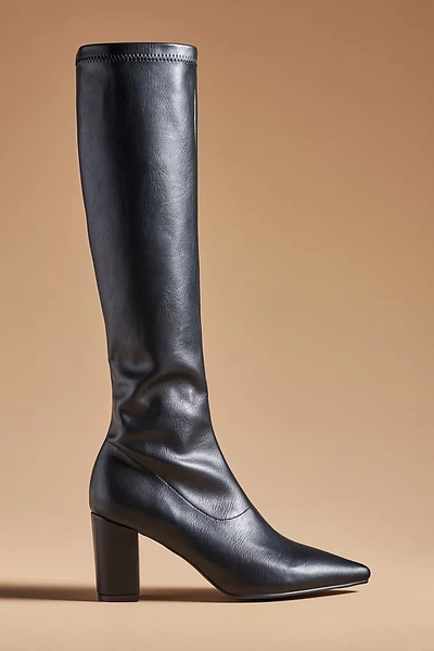 Shop Silent D Komass Knee-high Boots In Grey