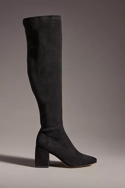 Shop Silent D Caribe Over-the-knee Boots In Black