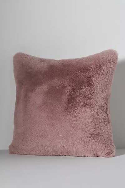 Shop Anthropologie Sophie Faux Fur Pillow