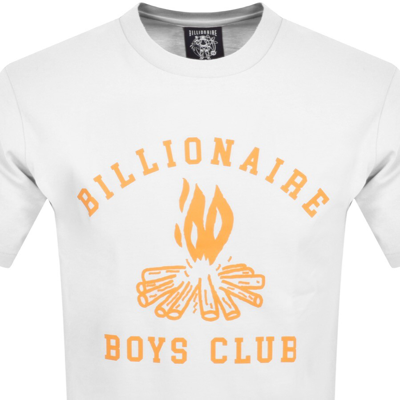 Shop Billionaire Boys Club Campfire T Shirt White