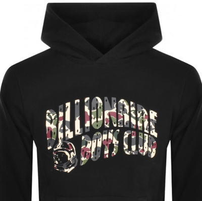 Shop Billionaire Boys Club Camo Arch Logo Hoodie Black