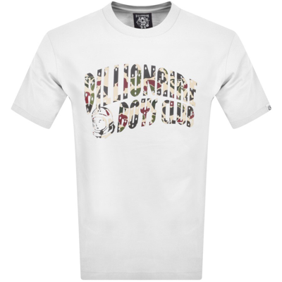 Shop Billionaire Boys Club Camo Arch Logo T Shirt White