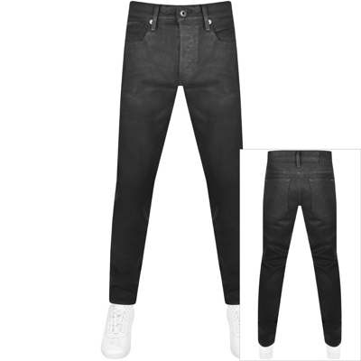 Shop G-star G Star Raw 3301 Slim Fit Jeans Black
