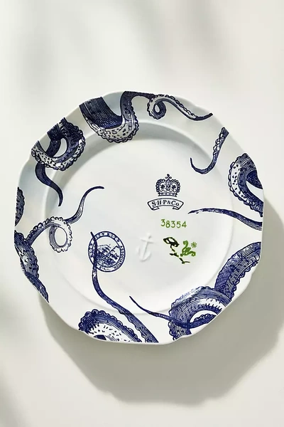 Shop Anthropologie From The Deep Dinner Plates, Set Of 4