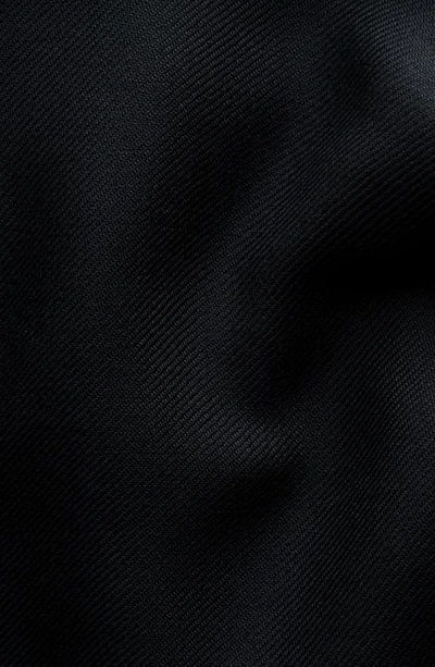 Shop Eton Contemporary Fit Merino Wool Dress Shirt In Dark Green