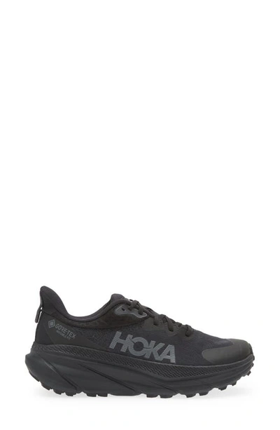 Shop Hoka Challenger 7 Running Shoe In Black / Black