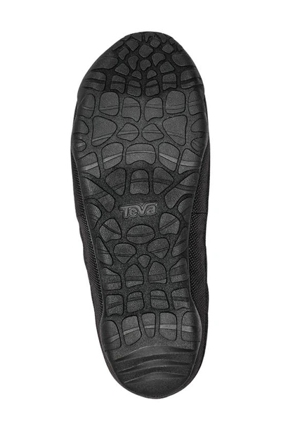 Shop Teva Reember Terrain Quilted Mid Top Slipper In Black