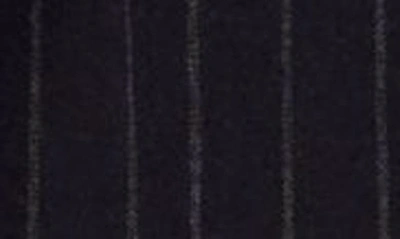 Shop Massimo Alba Strall02 Pinstripe Double Pleat Wool Pants In Dark Blue