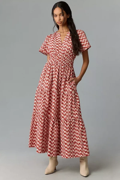 Shop The Somerset Collection By Anthropologie The Somerset Maxi Dress In Pink