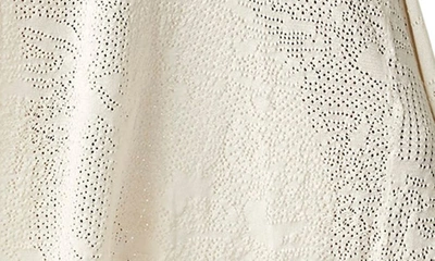 Shop Free People Angel Wings Open Stitch Long Sleeve Dress In Ivory