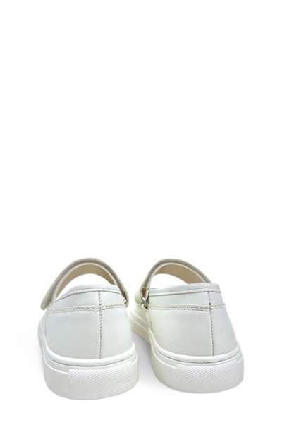 Shop Yosi Samra Kids' Miss Adeline Mary Jane Shoe In White