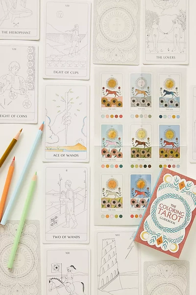 Shop Anthropologie The Coloring Tarot