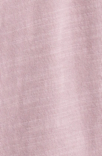 Rag & Bone Classic Flame Cotton Polo Shirt In Berry Pink