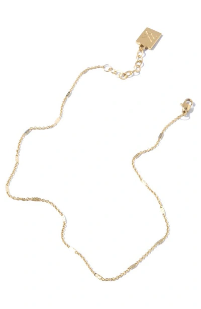 Miranda Frye Windsor Chain Anklet In Gold
