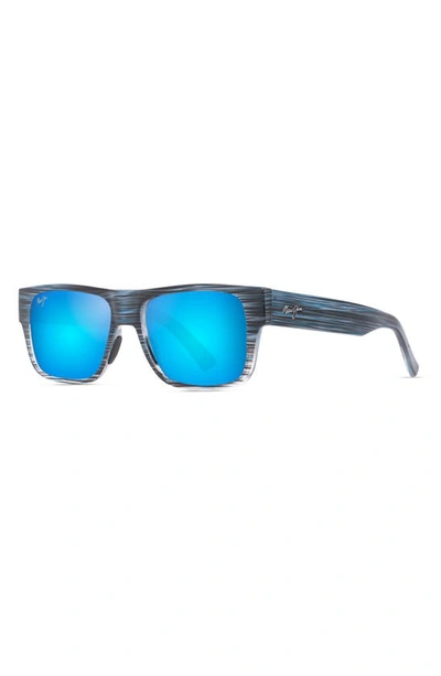 Maui Jim Keahi 56mm Polarizedplus2® Sunglasses In Blue