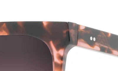 Shop Maui Jim Rooftops 54mm Polarizedplus2® Square Sunglasses In Pink