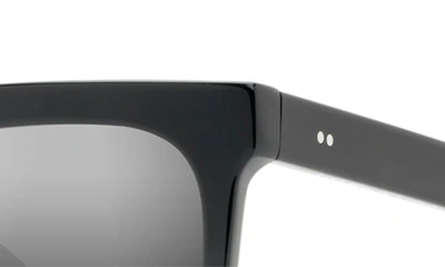 Maui Jim Rooftops 54mm Polarizedplus2® Square Sunglasses In Black