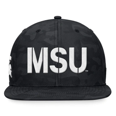 Shop Top Of The World Black Michigan State Spartans Oht Military Appreciation Troop Snapback Hat