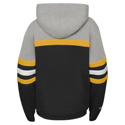 Shop Mitchell & Ness Youth  Gray Pittsburgh Penguins Head Coach Pullover Hoodie