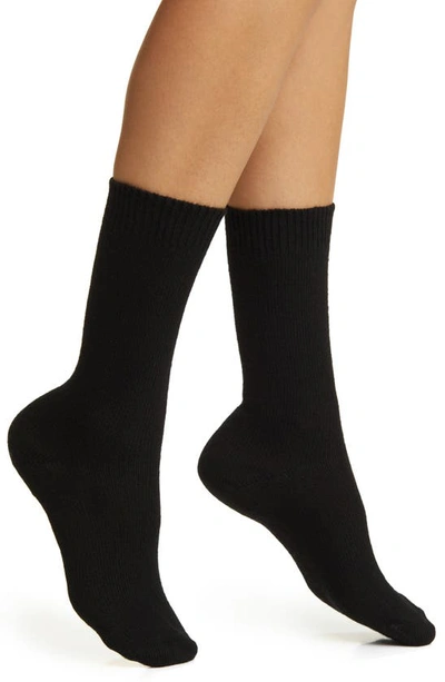 Shop Nordstrom Crew Socks In Black