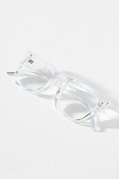 Shop By Anthropologie Translucent Cat-eye Readers In Clear